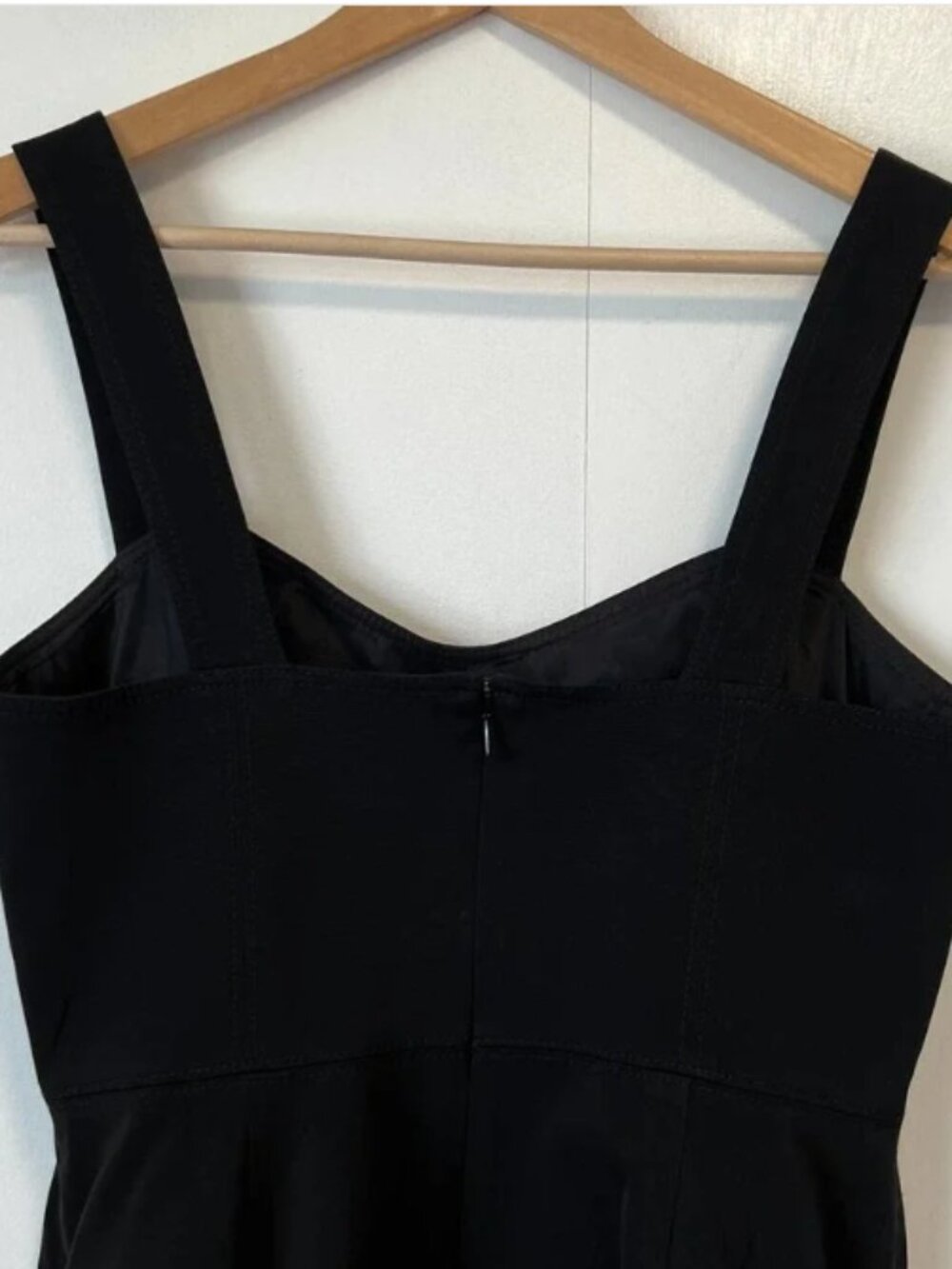 J. Crew Dress Stretch Faille Sheath Sleeveless L6376 Black Sz 6 NWT - Picture 7 of 11